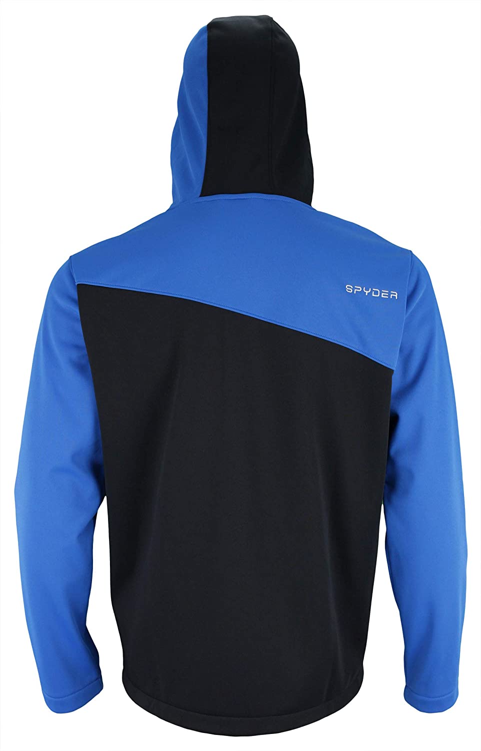 Spyder Mens Hydroweb Hooded Softshell Jacket, Color Variation