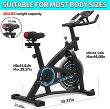 
                        
                          गैलरी व्यूवर में इमेज लोड करें, GOFLYSHINE Exercise Bikes Stationary,Exercise Bike for Home Indoor Cycling Bike for Home Cardio Gym,Workout Bike with 35 LBS Flywheel - JOY2ESpree
                        
                      