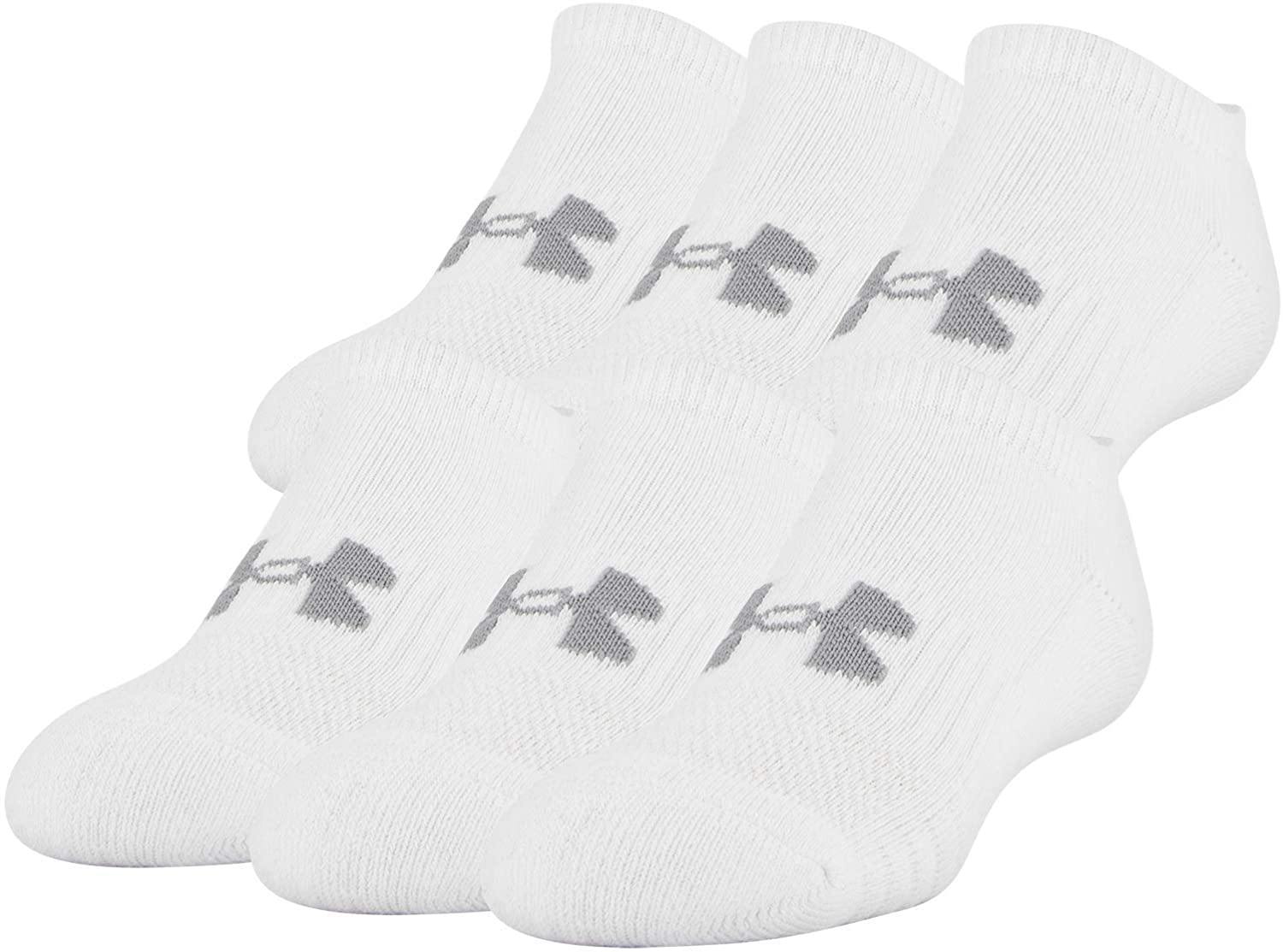 Under Armour Youth Cotton No Show Socks, 6-pairs - JOY2ESpree