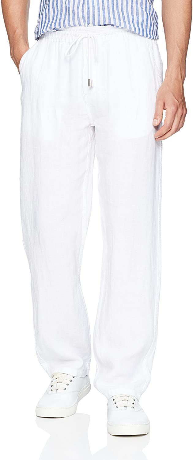 Vilebrequin Men's Solid Linen Pants-M