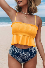 
                        
                          Muat gambar ke penampil Galeri, CUPSHE Women's High Waist Bikini Swimsuit Ruffle Smock Floral Print Two Piece Bathing Suit
                        
                      