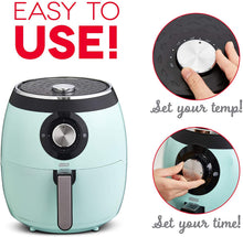 
                        
                          Load image into Gallery viewer, Dash DFAF455GBAQ01 Deluxe Electric Air Fryer + Oven Cooker with Temperature Control
                        
                      