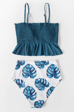 
                        
                          Muat gambar ke penampil Galeri, CUPSHE Women's High Waist Bikini Swimsuit Ruffle Smock Floral Print Two Piece Bathing Suit
                        
                      