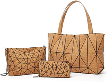 
                        
                          Load image into Gallery viewer, Women Fashion Handbags Wallet Tote Bag Shoulder Bag Top Handle Satchel Purse Set 4pcs
                        
                      