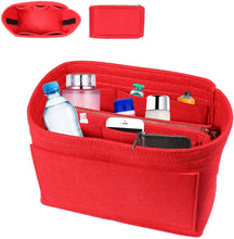 
                        
                          Load image into Gallery viewer, MA STRAP Purse Organizer with Detachable Zipper Pouch Multipurpose Felt Insert Bag Fit Speedy Neverfull Longchamp Tote
                        
                      