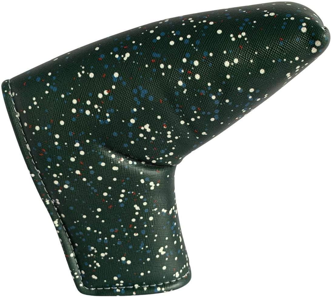 Yopral Golf Blade Putter Cover Green Headcover for Golf Clubs - JOY2ESpree