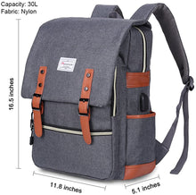 
                        
                          Muat gambar ke penampil Galeri, Modoker Vintage Laptop Backpack for Women Men,School College Backpack
                        
                      