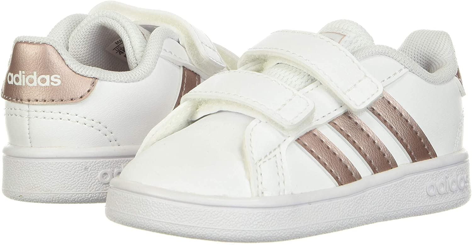 adidas Unisex-Child Grand Court-Kids Sneaker
