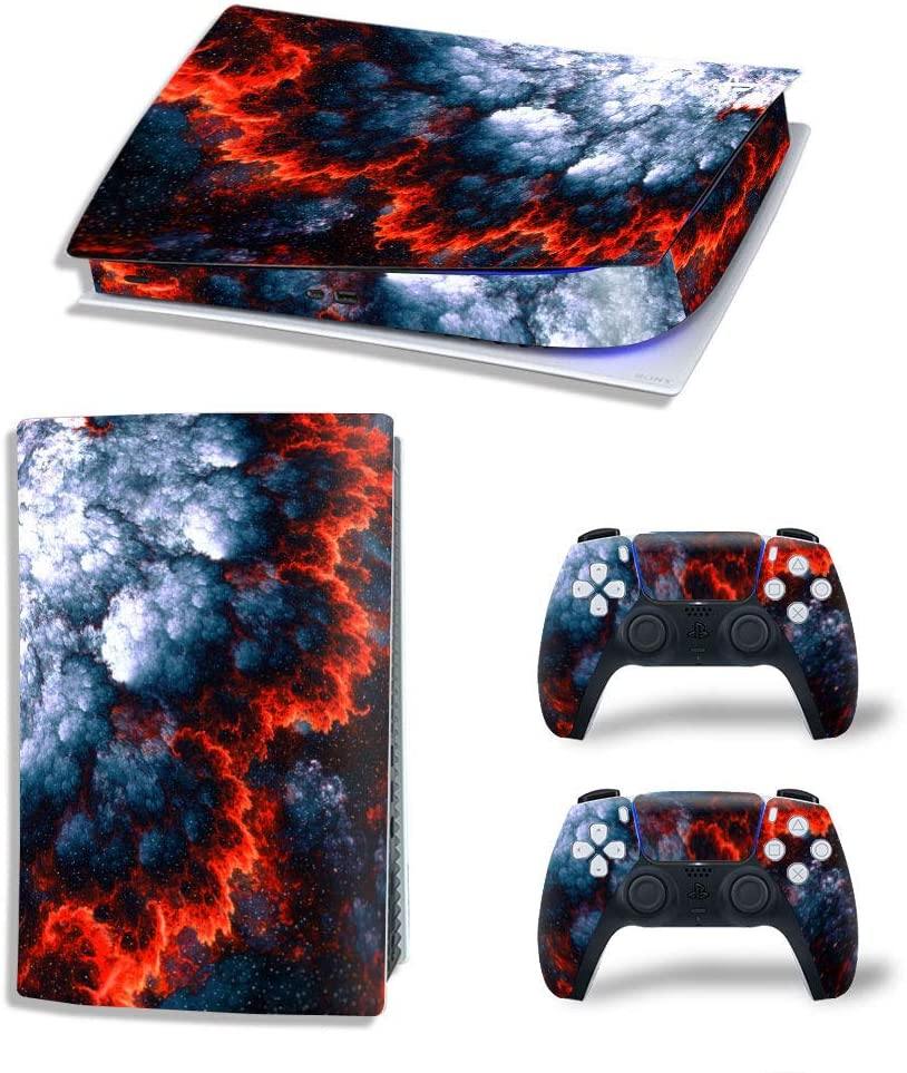 PS5 Skin for Playstation 5 Digital Version, PS5 Console and Controllers Skin Vinyl Sticker Decal Cover - Blue Grimace - JOY2ESpree