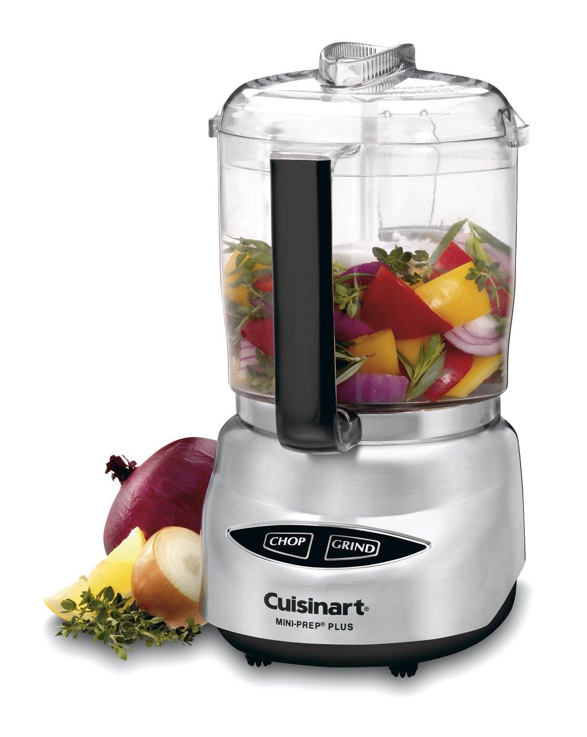 Cuisinart Mini-Prep Plus 4-Cup Food Processor, Brushed Stainless - JOY2ESpree