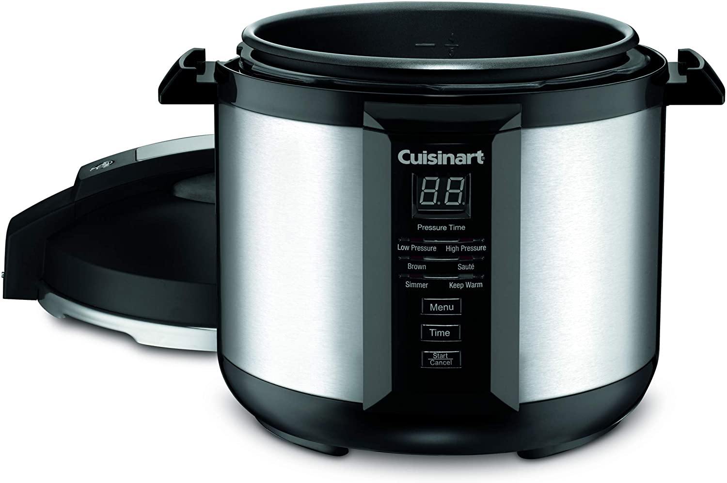 Cuisinart CPC-600N1 6-Quart Electric Pressure Cooker, Silver - JOY2ESpree