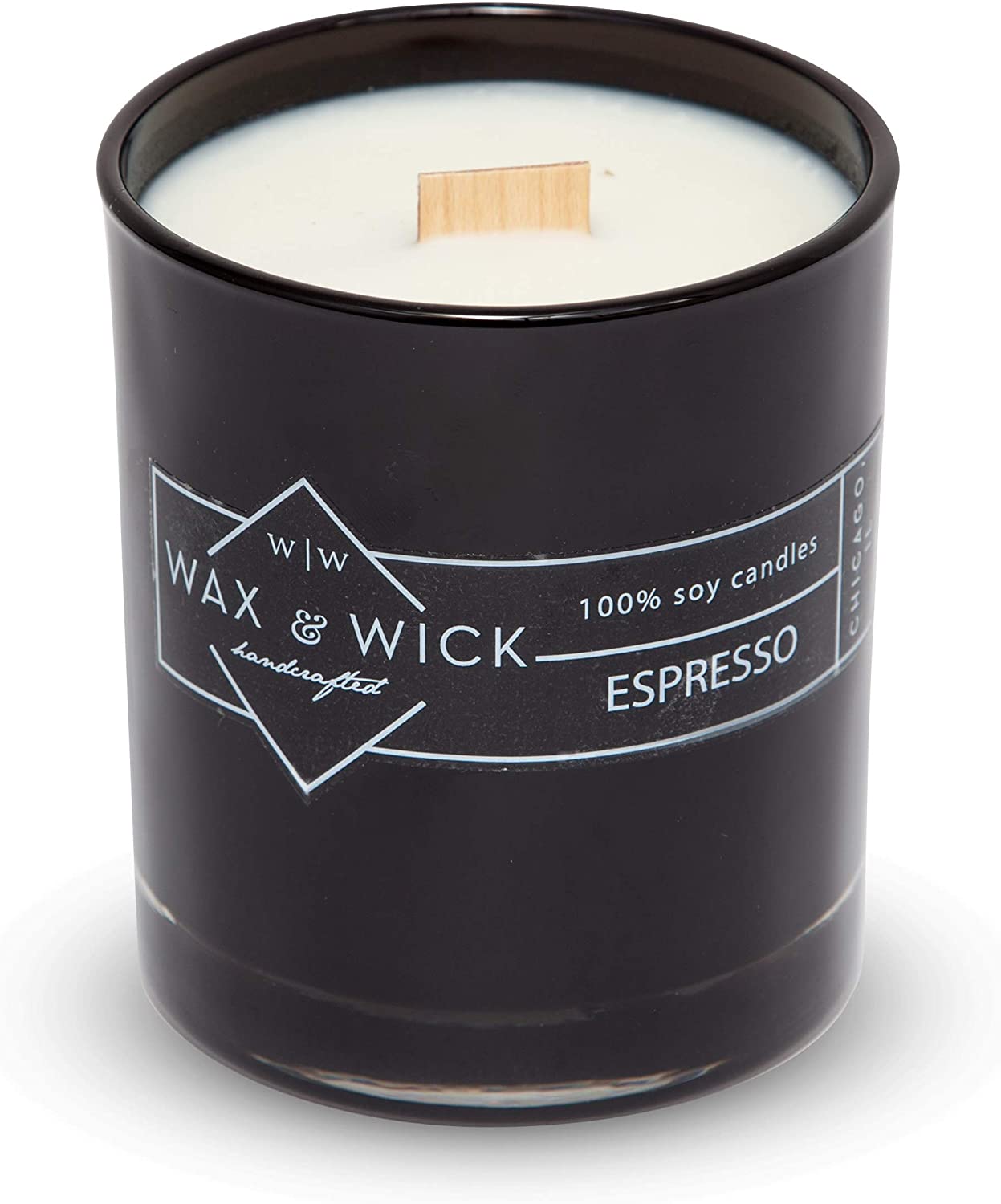 Scented Soy Candle: 100% Pure Soy Wax with Wood Double Wick