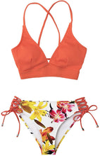 
                        
                          गैलरी व्यूवर में इमेज लोड करें, CUPSHE Women's Lace Up Bikini Swimsuit Adjustable Shoulder Straps Sets
                        
                      