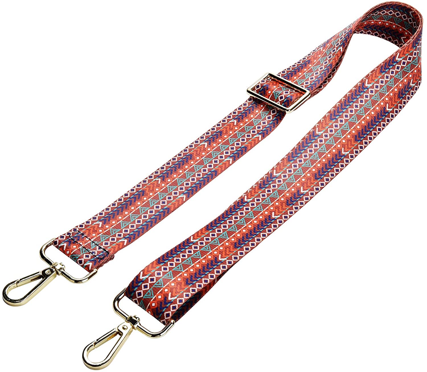 Wide Shoulder Strap Adjustable Replacement Belt Guitar Style Cross body Handbag Purse Strap
