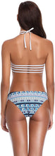 
                        
                          画像をギャラリービューアに読み込む, SHEKINI Women's Floral Printing Cutout Strappy Halter Swimsuits Bikini Suits
                        
                      