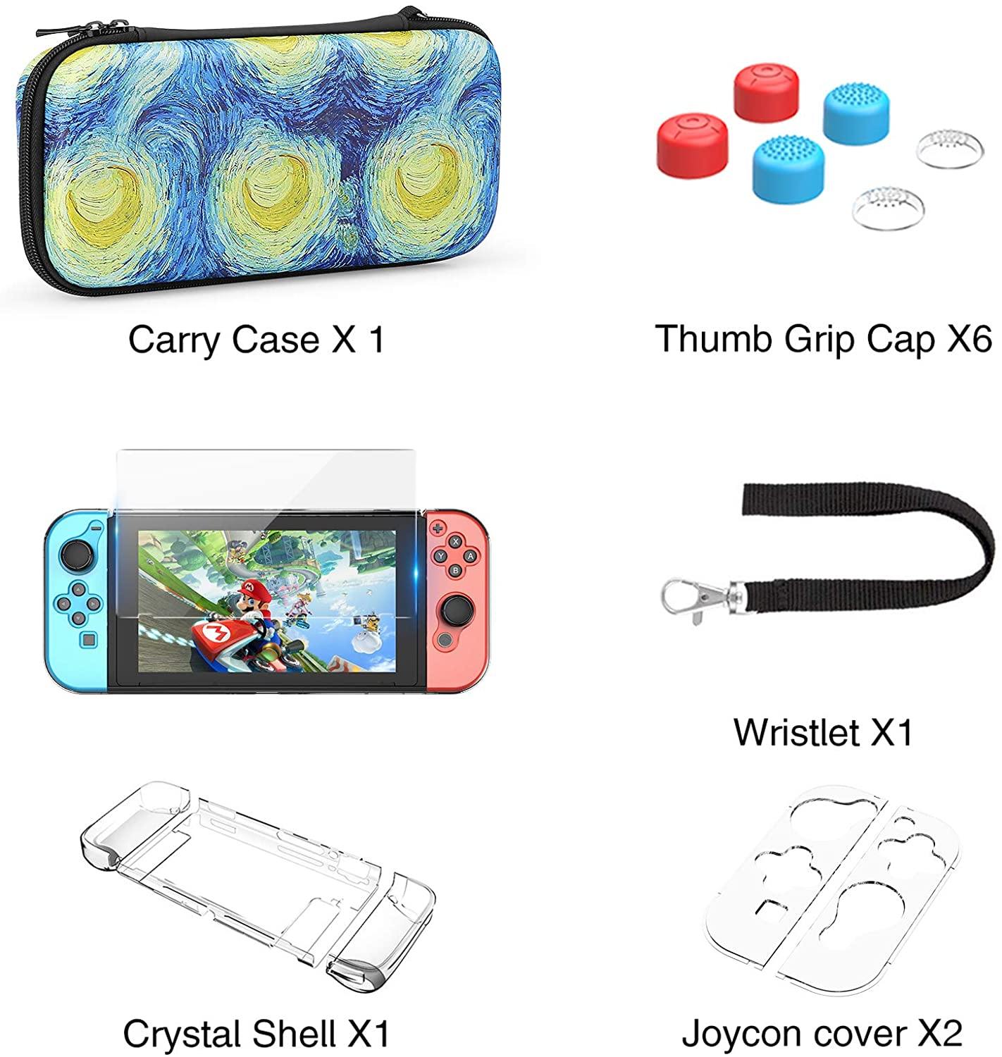 HEYSTOP Case Compatible with Nintendo Switch Carry Case - JOY2ESpree