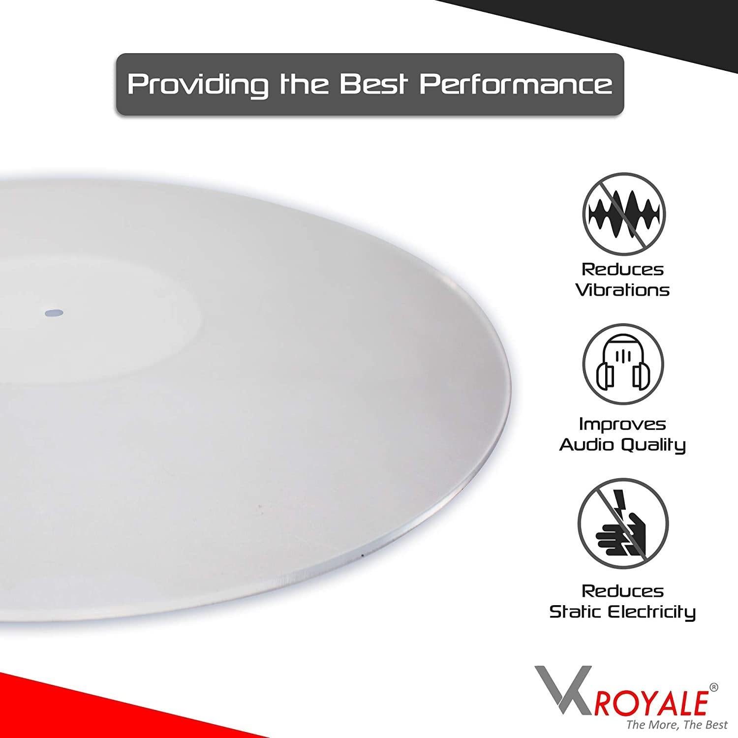 VK ROYALE - Acrylic Turntable Slipmat Yellow - JOY2ESpree