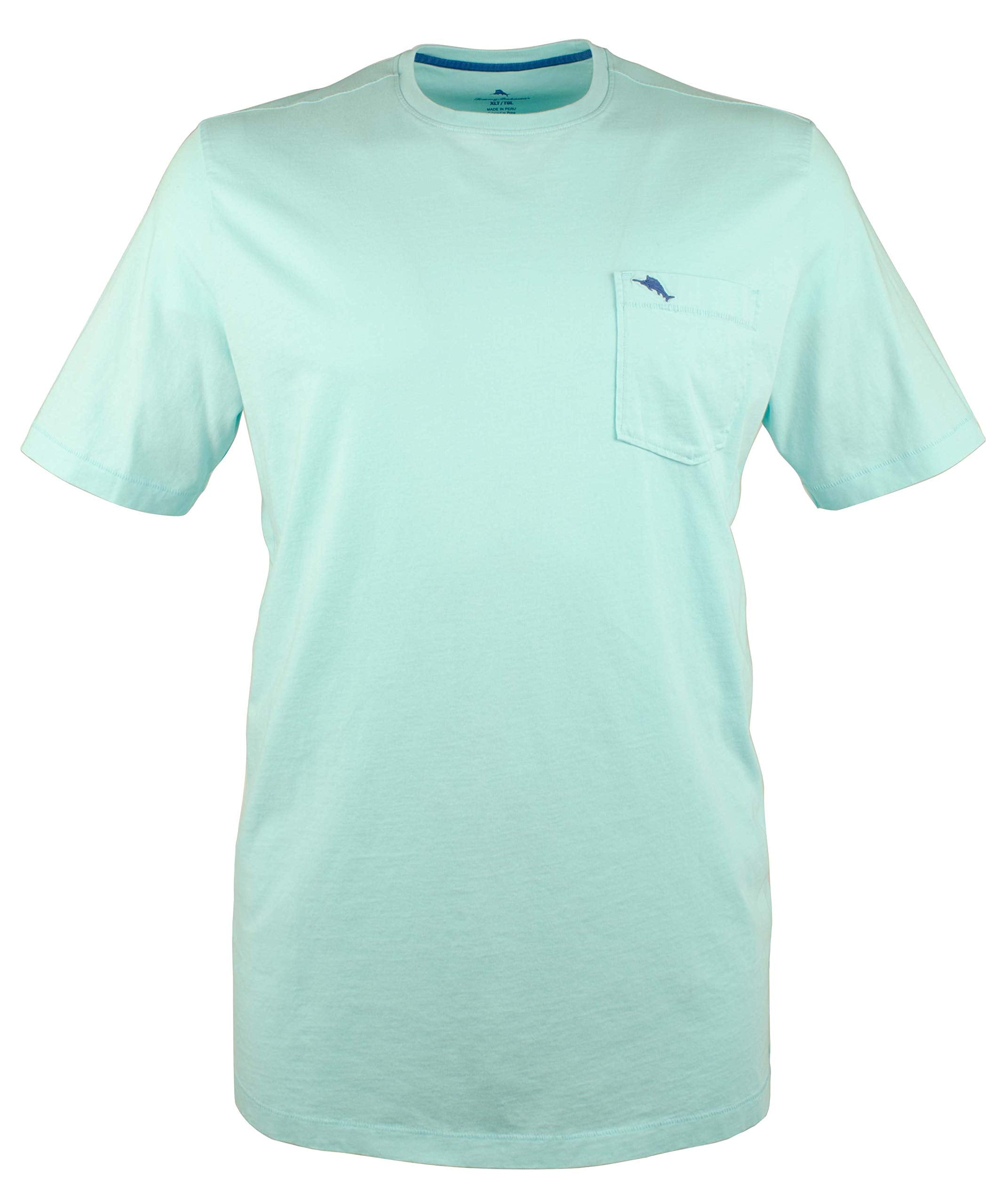 Tommy Bahama Big & Tall Mens Big & Tall New Bali Skyline Tee (2XL-Tall, Aqua Mist)