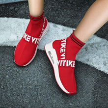 
                        
                          गैलरी व्यूवर में इमेज लोड करें, Women's Walking Shoes Running Shoes Socks Platform Fashion Mesh Sneakers Air Cushion Athletic Gym Casual Loafers Dance Hip-hop Shoes
                        
                      