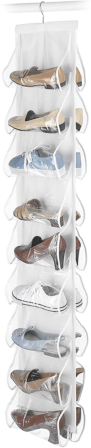 Whitmor Handbag File, Clear