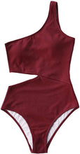 
                        
                          將圖片載入圖庫檢視器 CUPSHE Women's One Piece Swimsuit One Shoulder Cut Out Ribbed Swimwear Bathing Suits - JOY2ESpree
                        
                      