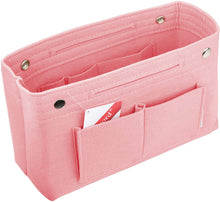 
                        
                          画像をギャラリービューアに読み込む, Vercord Felt Tote Handbag Purse Pocketbook Organizer Insert Divider Shaper Bag in Bag
                        
                      