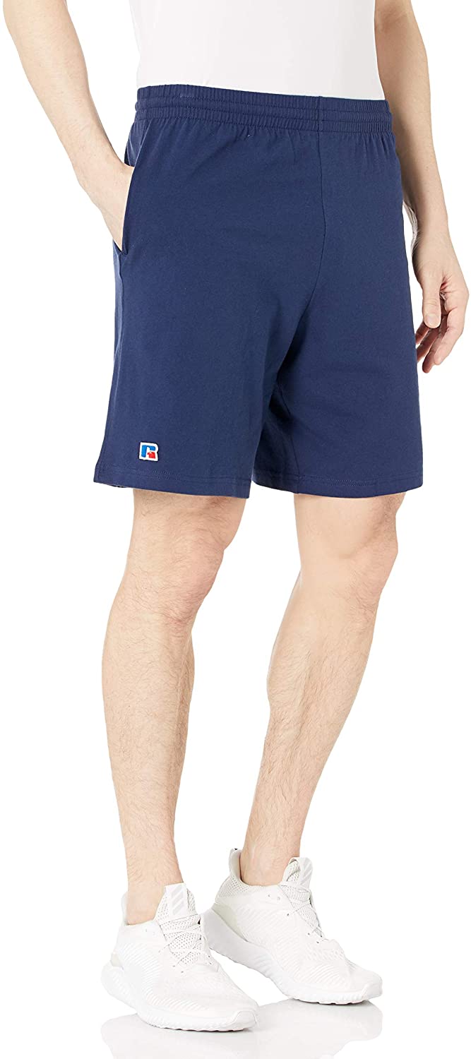 Russell Athletic Men's Premium Ringspun Cotton Short with Pockets