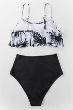 
                        
                          Muat gambar ke penampil Galeri, CUPSHE Women's High Waisted Falbala Bikini Set
                        
                      