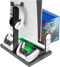 
                        
                          Load image into Gallery viewer, PS5 Stand Cooling Fan Station for Playstation 5/PS5 Digital Edition - JOY2ESpree
                        
                      