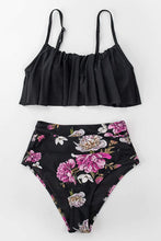 
                        
                          Muat gambar ke penampil Galeri, CUPSHE Women's High Waisted Falbala Bikini Set
                        
                      