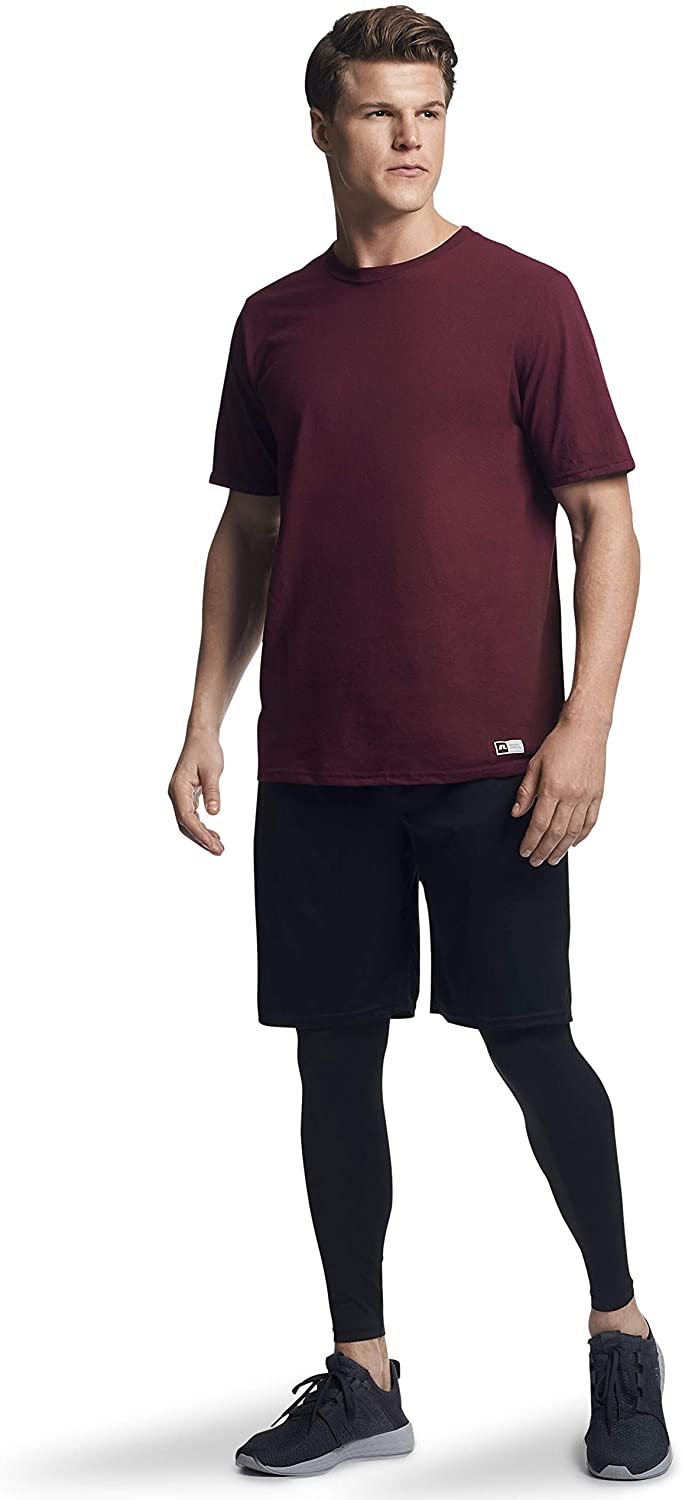 Russell Athletic Men's Cotton Performance Short Sleeve T-Shirt