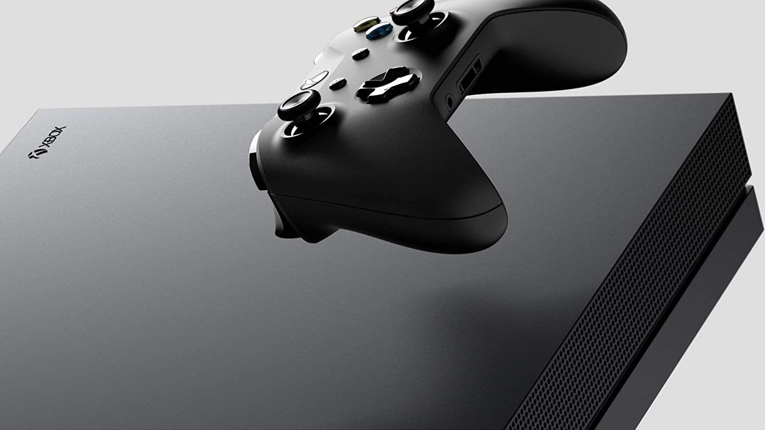 Microsoft Xbox One X 1TB Console with Wireless Controller: Xbox One X Enhanced, HDR, Native 4K, Ultra HD (Renewed) (2017 Model) - JOY2ESpree