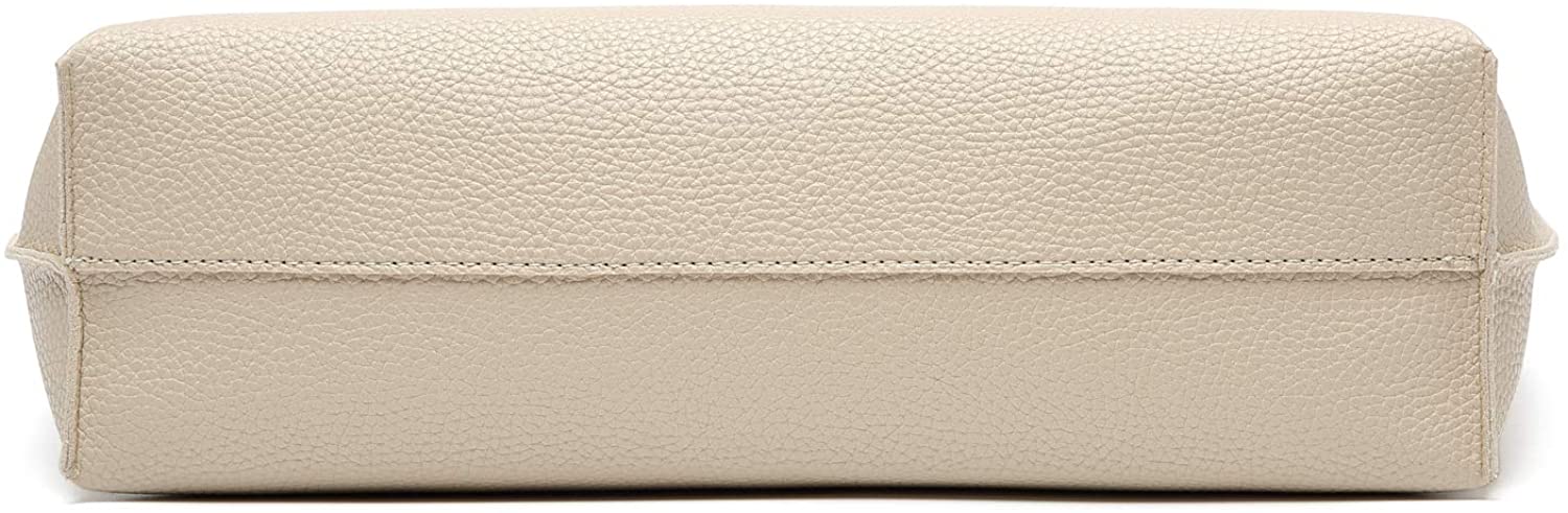 Women's Soft Faux Leather Tote Shoulder Bag from Dreubea, Big Capacity Tassel Handbag