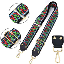 
                        
                          गैलरी व्यूवर में इमेज लोड करें, Bag/Purse Strap Replacement Crossbody Shoulder For Women Adjustable Jacquard Woven Cotton Guitar Strap Banjo Strap Style
                        
                      