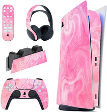
                        
                          Load image into Gallery viewer, PlayVital Blue Nebula Full Set Skin Decal for PS5 Console Digital Edition - JOY2ESpree
                        
                      