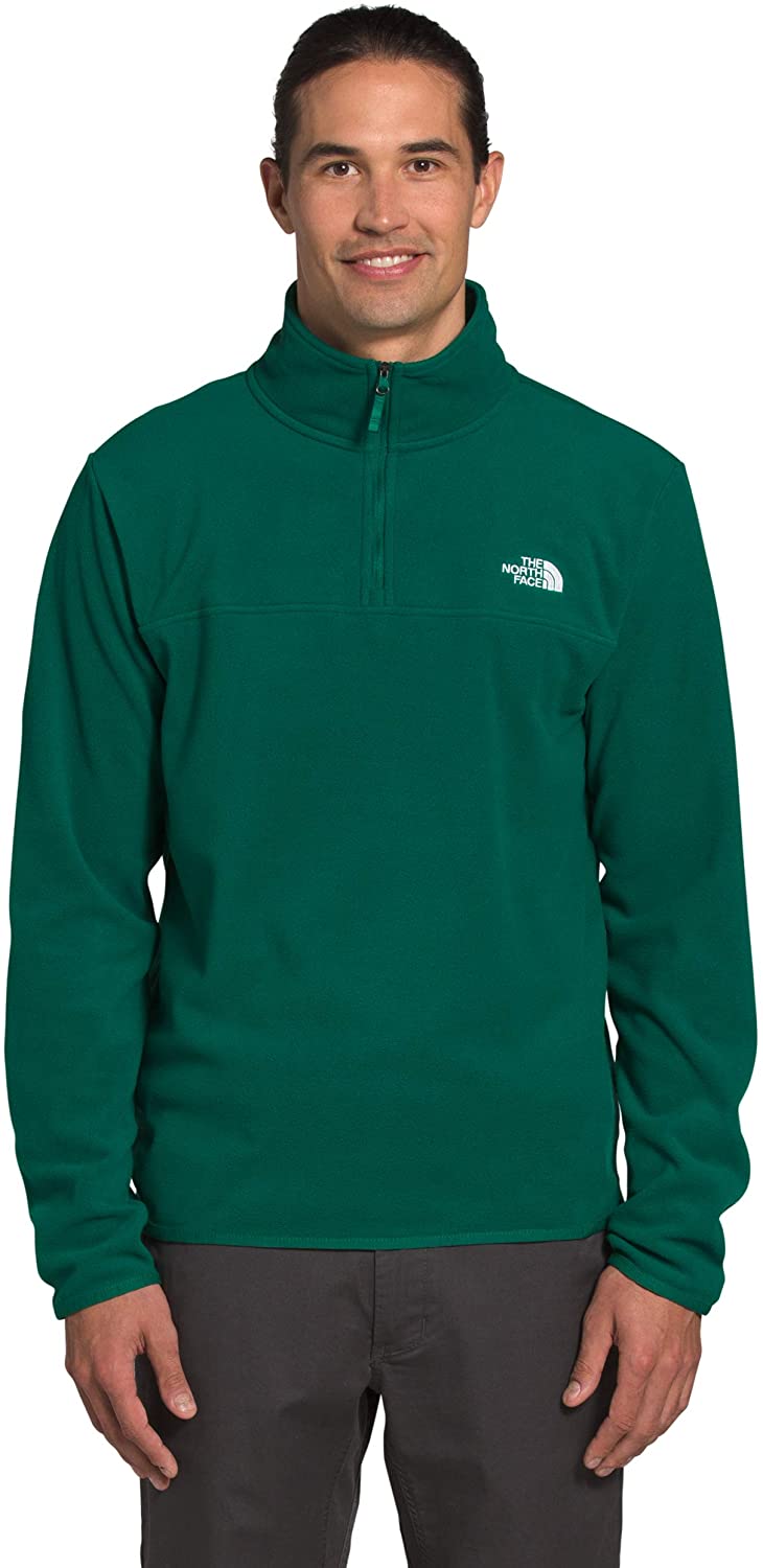 The North Face Men's TKA Glacier Quarter Zip Fleece Pullover