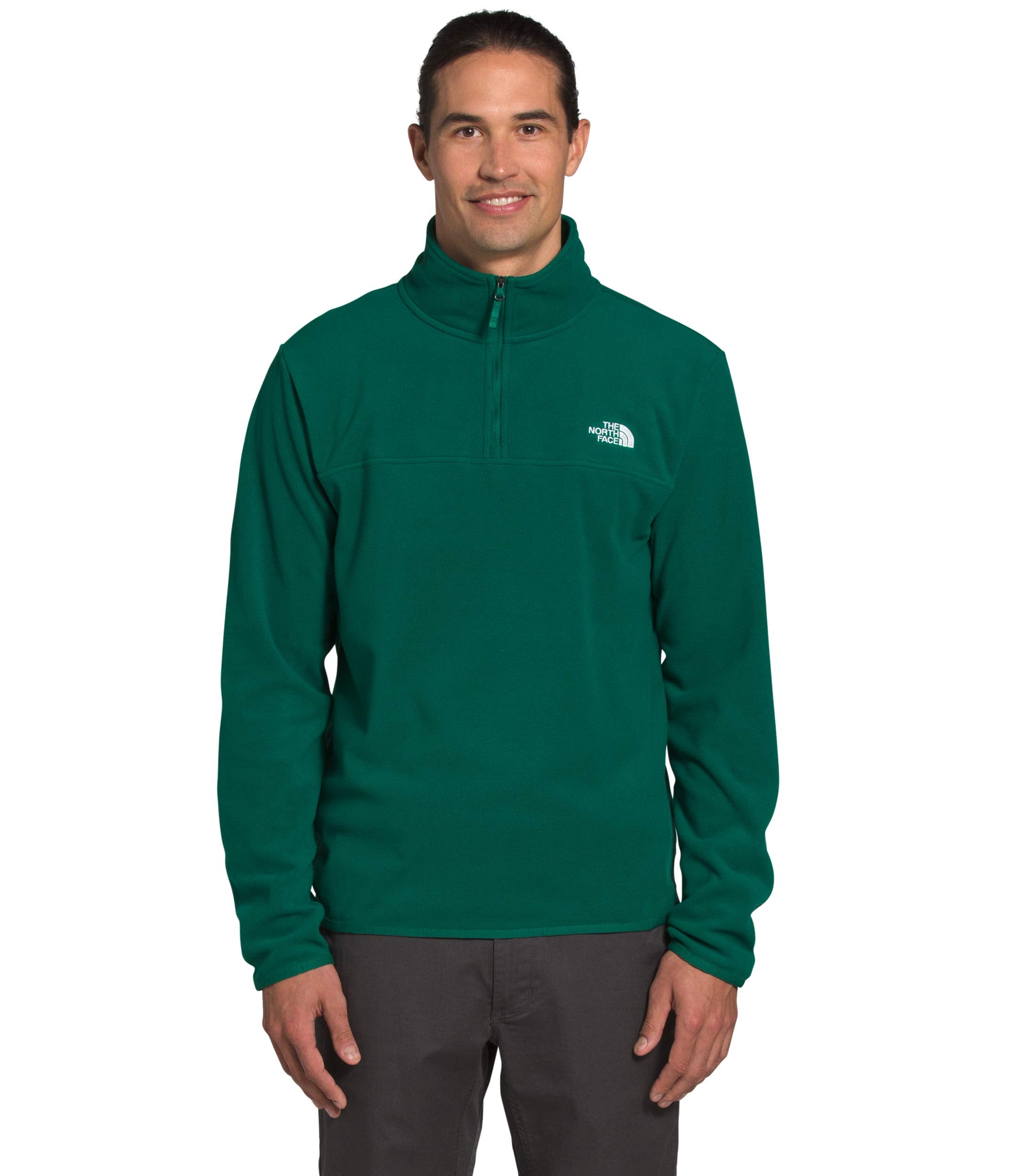 The North Face Men's TKA Glacier Quarter Zip Fleece Pullover