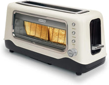 
                        
                          गैलरी व्यूवर में इमेज लोड करें, Dash Clear View Toaster: Extra Wide Slot Toaster with Stainless Steel Accents + See Through Window . - JOY2ESpree
                        
                      
