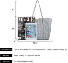 
                        
                          Cargar imagen en el visor de la galería, K.EYRE Women's Soft Faux Leather Tote Bag Purse Handbags Wallet Tote Shoulder Bag Purse Large Capacity
                        
                      