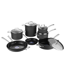 
                        
                          画像をギャラリービューアに読み込む, cooper pan Hard Anodized Nonstick Induction Cookware Set,13-Piece Aluminum Pots and Pans Set with Lids, Dishwasher Safe Oven Safe, Black - JOY2ESpree
                        
                      