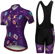 
                        
                          Muat gambar ke penampil Galeri, Women's Cycling Clothing Short Sleeve Bike Jersey Sets Bib Shorts Summer Cycling Sets Reflective
                        
                      