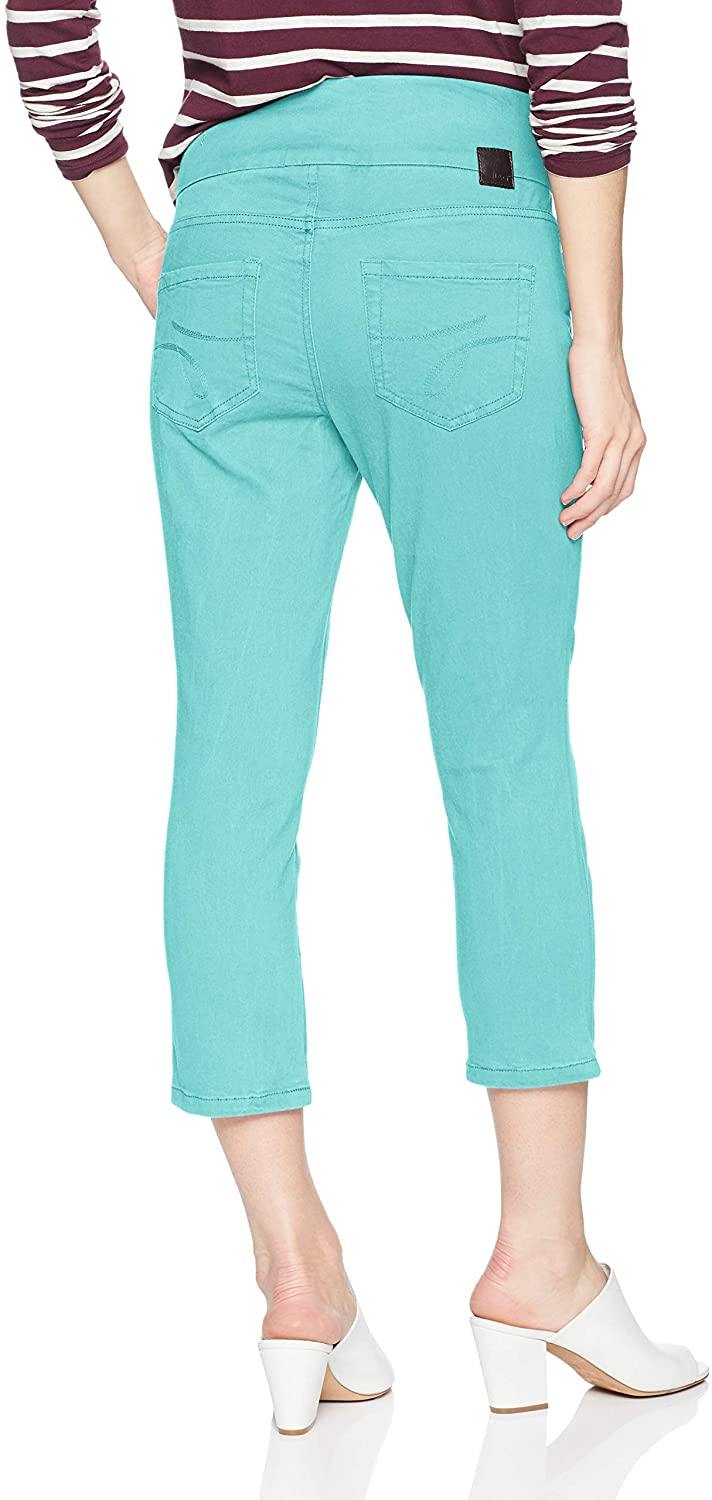 Jag Jeans Women's Petite Peri Straight Pull on Crop