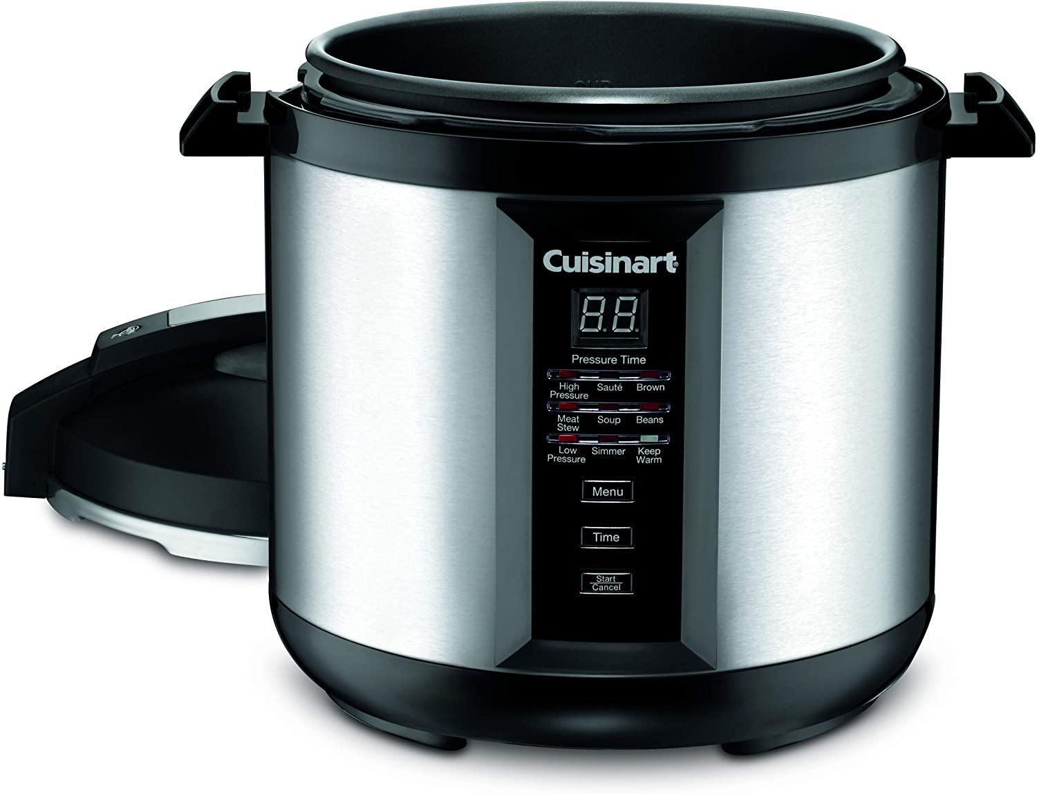 Cuisinart CPC-600N1 6-Quart Electric Pressure Cooker, Silver - JOY2ESpree
