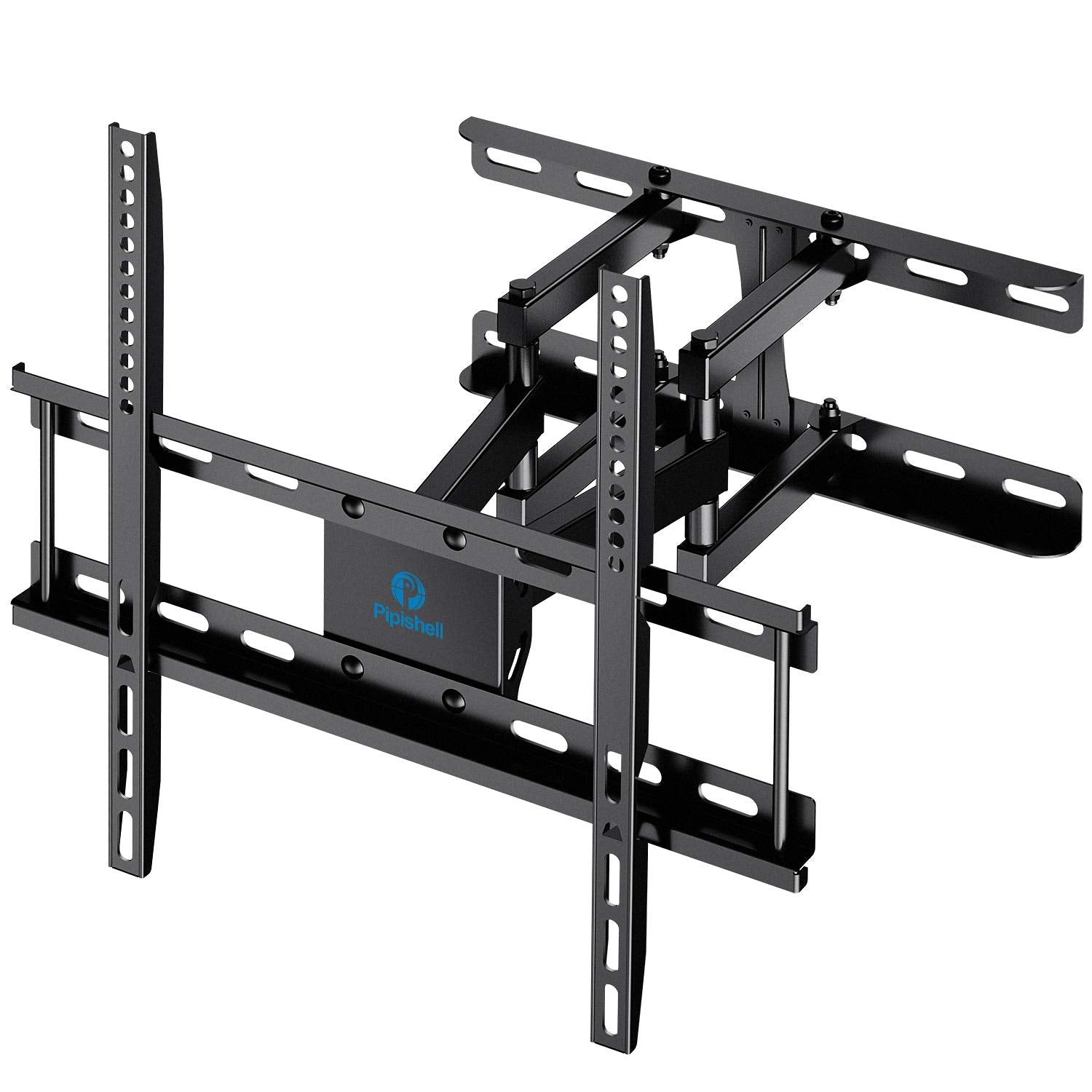 TV Wall Mount Dual Articulating Arms, Full Motion Swivel Extension Tilt TV Mount