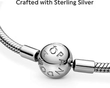 
                        
                          Muat gambar ke penampil Galeri, PANDORA Jewelry Smooth Moments Snake Chain Charm Sterling Silver Bracelet - JOY2ESpree
                        
                      