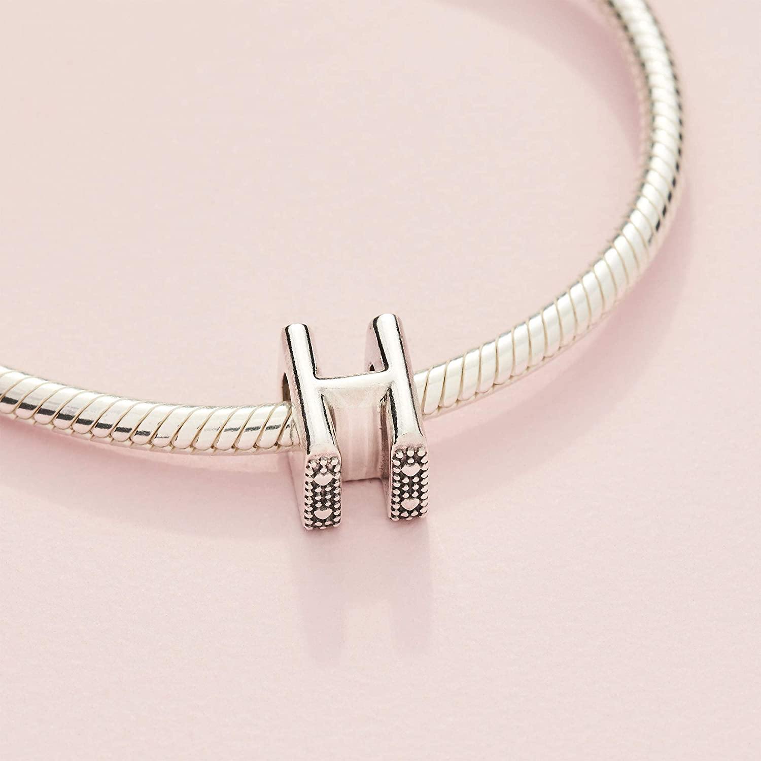 PANDORA Letter 925 Sterling Silver Charm - JOY2ESpree