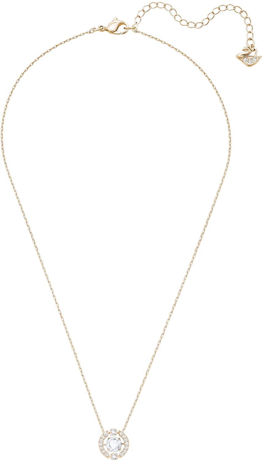 SWAROVSKI Women's Sparking Dance Crystal Jewelry Collection, Rose Gold Tone Finish - JOY2ESpree