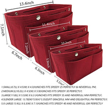 
                        
                          將圖片載入圖庫檢視器 Felt Purse Organizer Insert Bag organizer Multi Pocket Bag in Bag Organizer Shaper
                        
                      