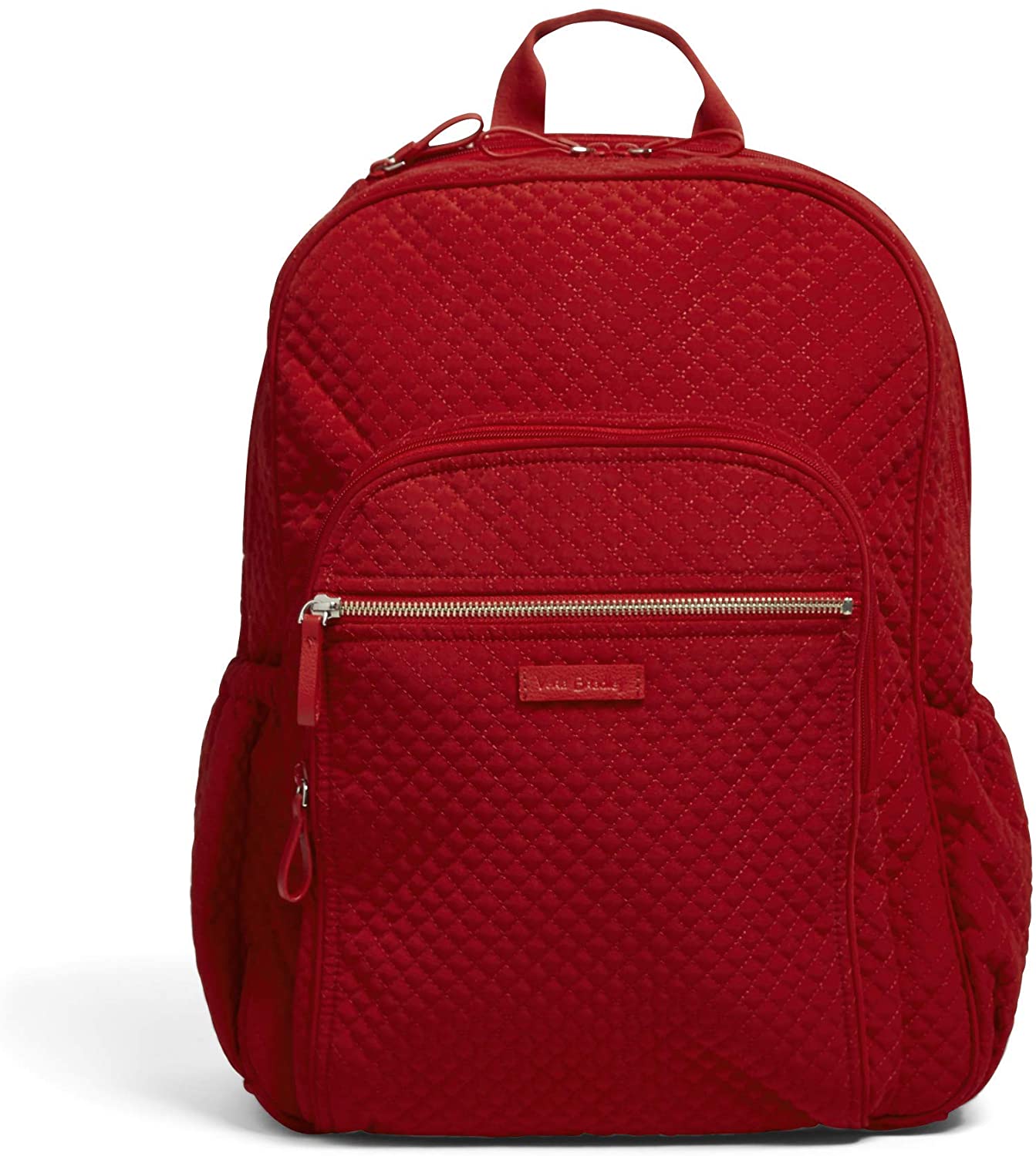 Vera Bradley Women's Microfiber Campus Backpack, Classic Navy, One Size