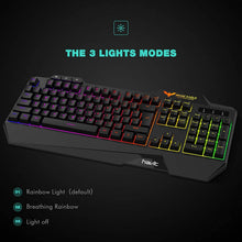 
                        
                          画像をギャラリービューアに読み込む, havit Keyboard Rainbow Backlit Wired Gaming Keyboard Mouse Combo, LED 104 Keys USB Ergonomic Wrist Rest Keyboard, 4800 DPI Mouse for PC Gamer (White) - JOY2ESpree
                        
                      